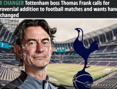 弗兰克建议足(zú)球比赛调整(zhěng)暂停规則(zé)和手球规則(zé)